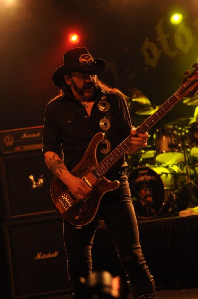 Motörhead at Stubb's BarBQ, Austin Texas 03/16/2010
