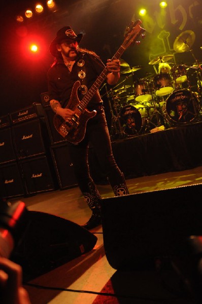 Motörhead at Stubb's BarBQ, Austin Texas 03/16/2010