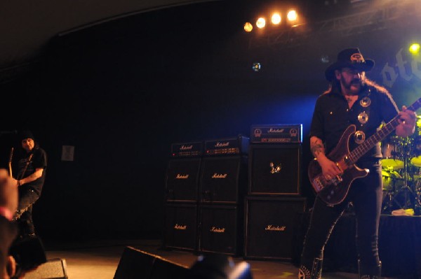 Motörhead at Stubb's BarBQ, Austin Texas 03/16/2010