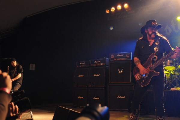 Motörhead at Stubb's BarBQ, Austin Texas 03/16/2010