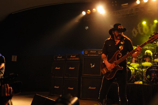 Motörhead at Stubb's BarBQ, Austin Texas 03/16/2010