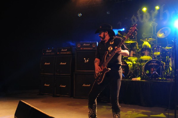 Motörhead at Stubb's BarBQ, Austin Texas 03/16/2010