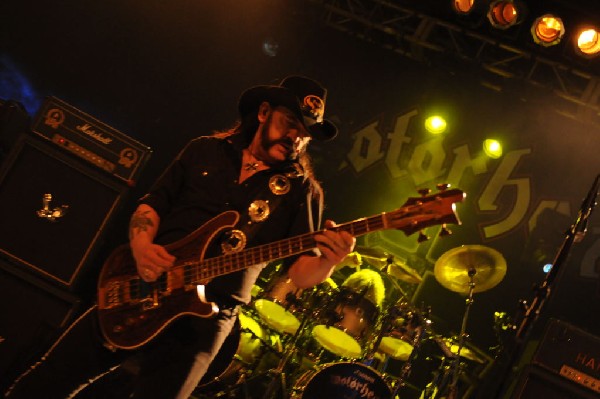 Motörhead at Stubb's BarBQ, Austin Texas 03/16/2010