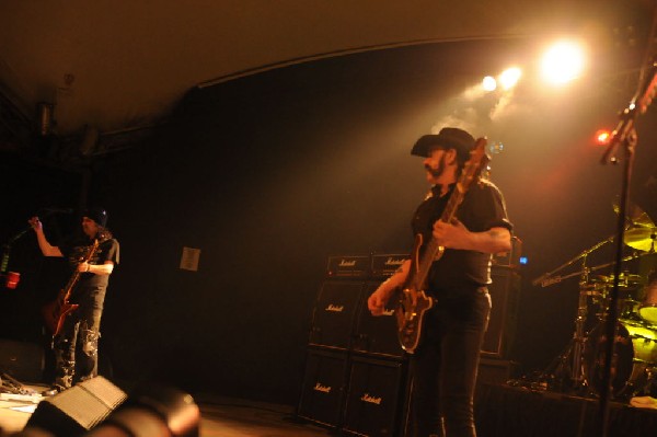 Motörhead at Stubb's BarBQ, Austin Texas 03/16/2010