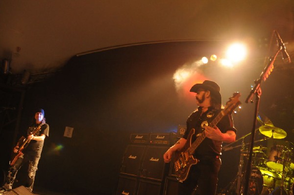 Motörhead at Stubb's BarBQ, Austin Texas 03/16/2010
