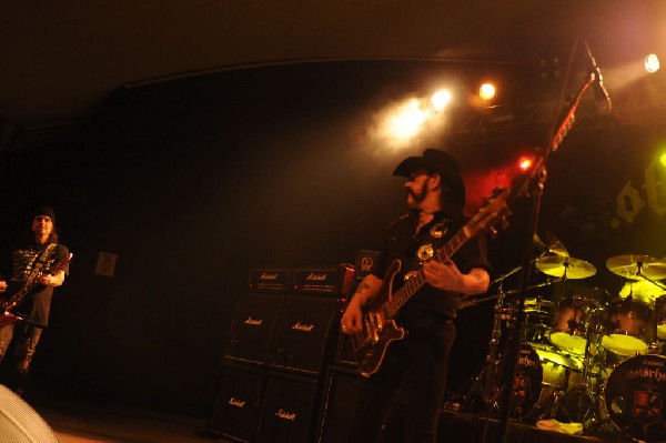 Motörhead at Stubb's BarBQ, Austin Texas 03/16/2010