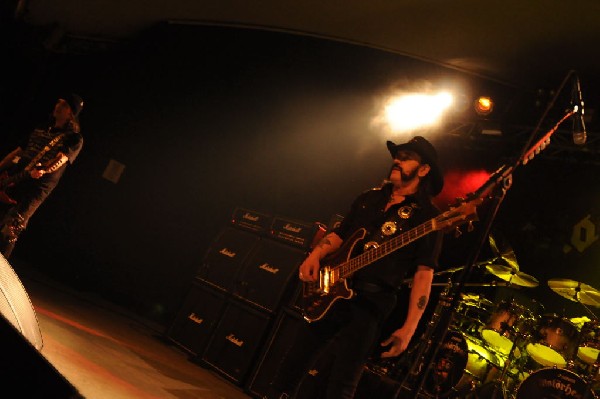 Motörhead at Stubb's BarBQ, Austin Texas 03/16/2010