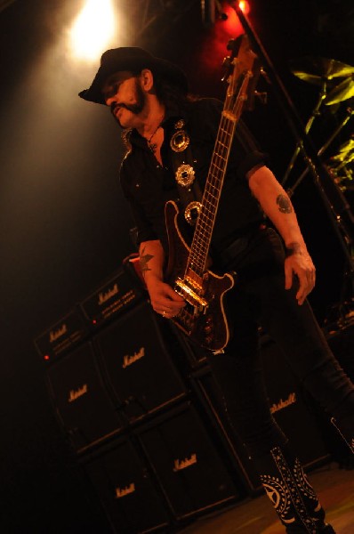 Motörhead at Stubb's BarBQ, Austin Texas 03/16/2010