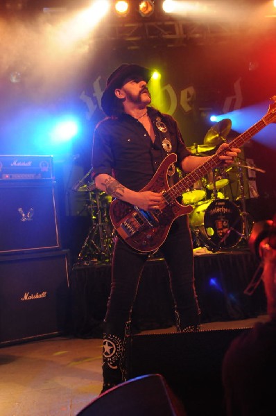 Motörhead at Stubb's BarBQ, Austin Texas 03/16/2010