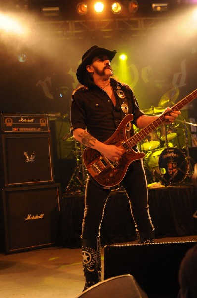 Motörhead at Stubb's BarBQ, Austin Texas 03/16/2010