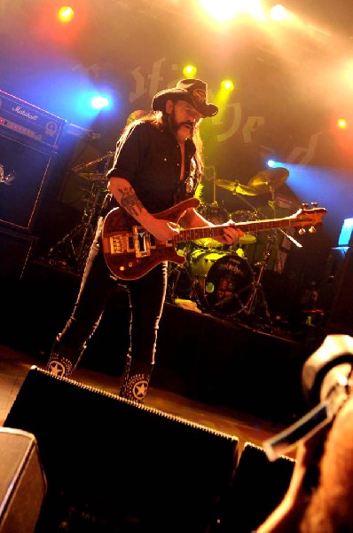 Motörhead at Stubb's BarBQ, Austin Texas 03/16/2010