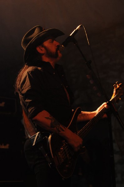 Motörhead  at Stubb's BarBQ, Austin, Texas