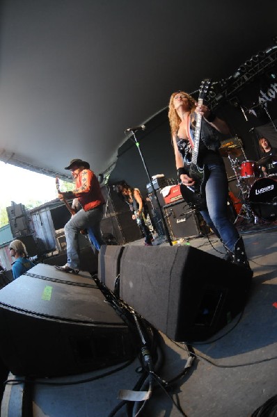 Nashville Pussy at Stubb's BarBQ, Austin, Texas