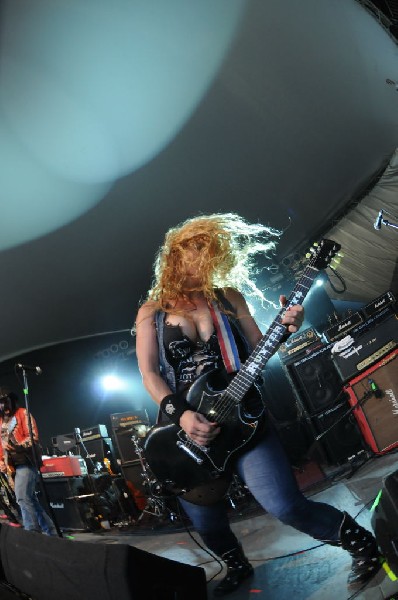 Nashville Pussy at Stubb's BarBQ, Austin, Texas