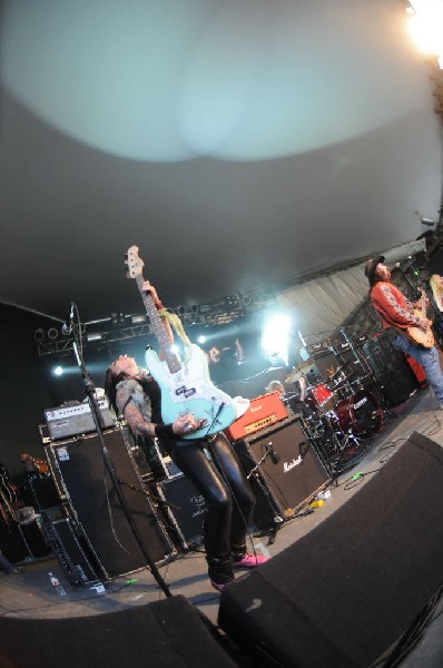 Nashville Pussy at Stubb's BarBQ, Austin, Texas