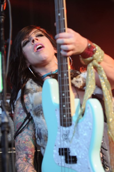 Nashville Pussy at Stubb's BarBQ, Austin, Texas