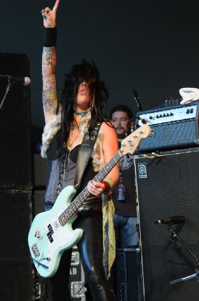 Nashville Pussy at Stubb's BarBQ, Austin, Texas