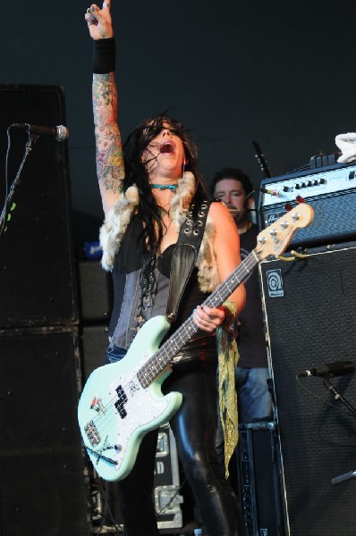 Nashville Pussy at Stubb's BarBQ, Austin, Texas