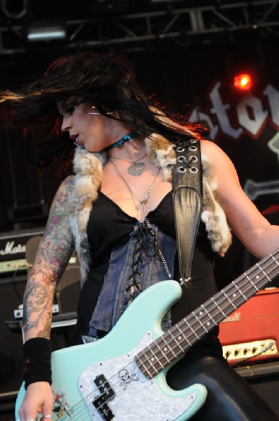 Nashville Pussy at Stubb's BarBQ, Austin, Texas