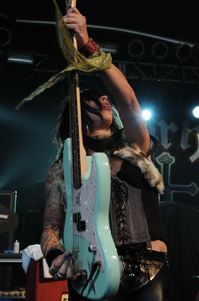 Nashville Pussy at Stubb's BarBQ, Austin, Texas