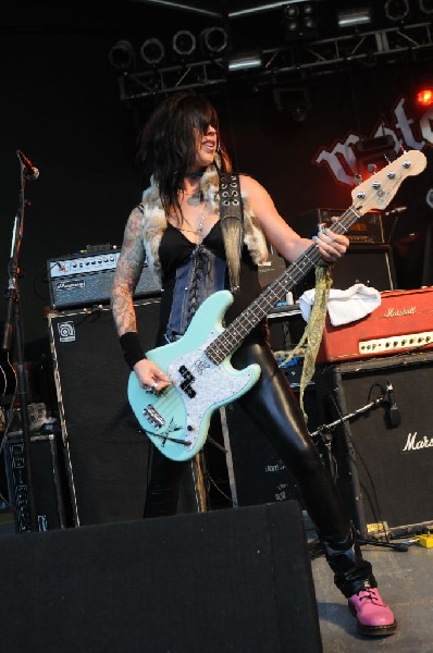 Nashville Pussy at Stubb's BarBQ, Austin, Texas