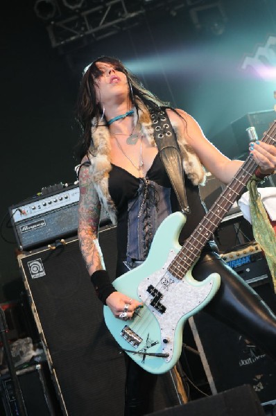 Nashville Pussy at Stubb's BarBQ, Austin, Texas