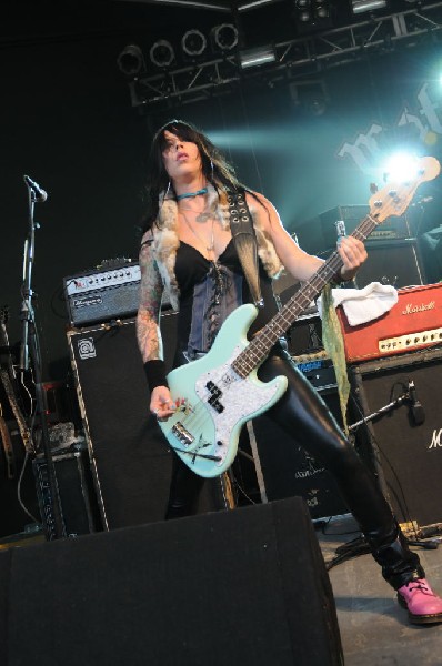 Nashville Pussy at Stubb's BarBQ, Austin, Texas