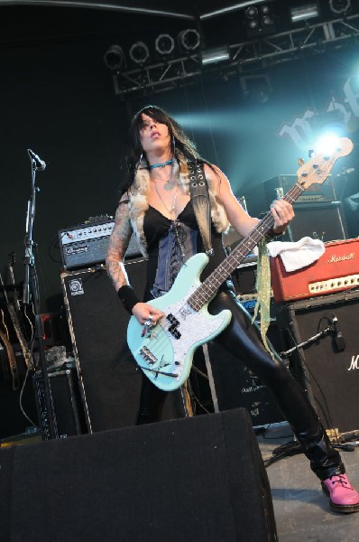 Nashville Pussy at Stubb's BarBQ, Austin, Texas