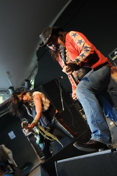 Nashville Pussy at Stubb's BarBQ, Austin, Texas