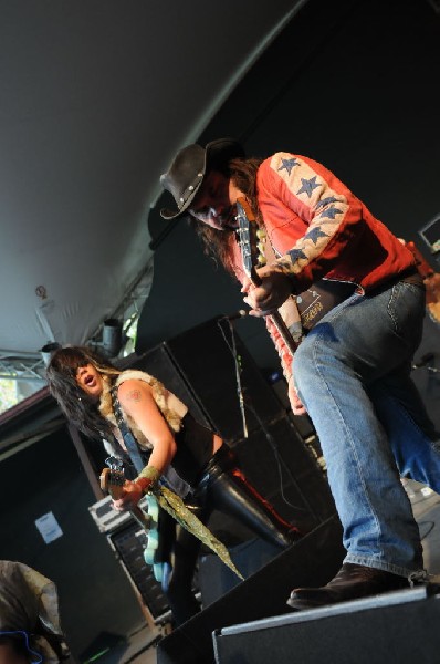 Nashville Pussy at Stubb's BarBQ, Austin, Texas