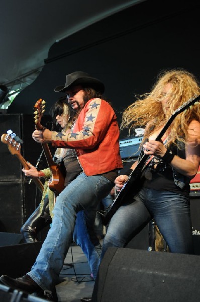 Nashville Pussy at Stubb's BarBQ, Austin, Texas