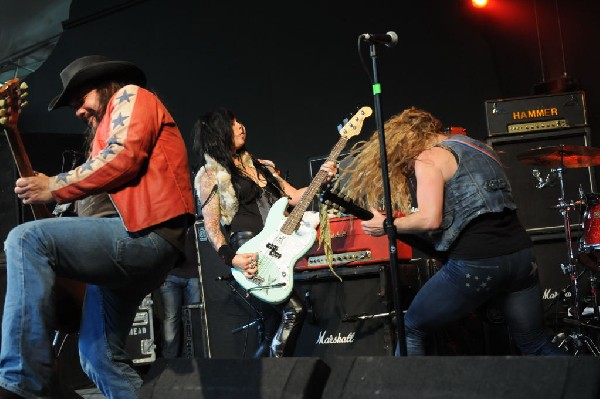 Nashville Pussy at Stubb's BarBQ, Austin, Texas