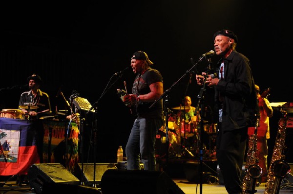 The Neville Brothers at the Austin Music Hall