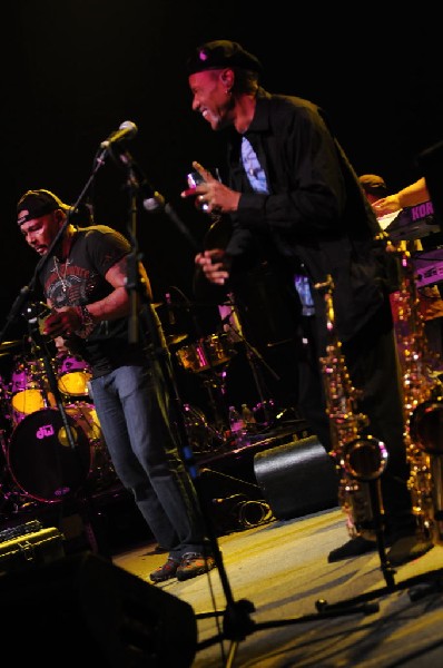 The Neville Brothers at the Austin Music Hall