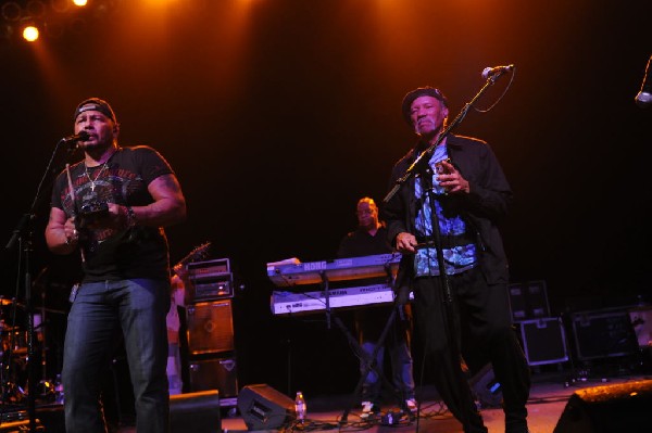 The Neville Brothers at the Austin Music Hall