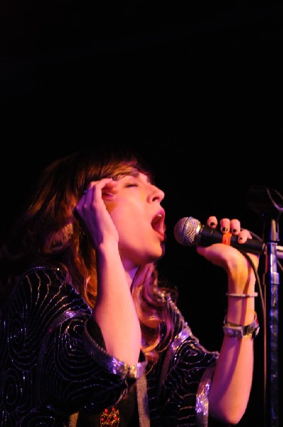 Nicole Atkins and Future Clouds and Radar at SXSW2010, La Zona Rosa Austin,
