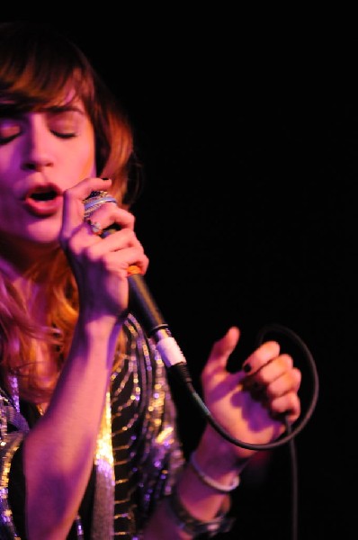 Nicole Atkins and Future Clouds and Radar at SXSW2010, La Zona Rosa Austin,