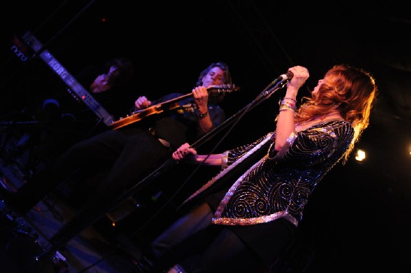 Nicole Atkins and Future Clouds and Radar at SXSW2010, La Zona Rosa Austin,