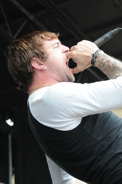 Norma Jean on the Route 66 Stage, Warped Tour, Verizon Wireless Amphitheate