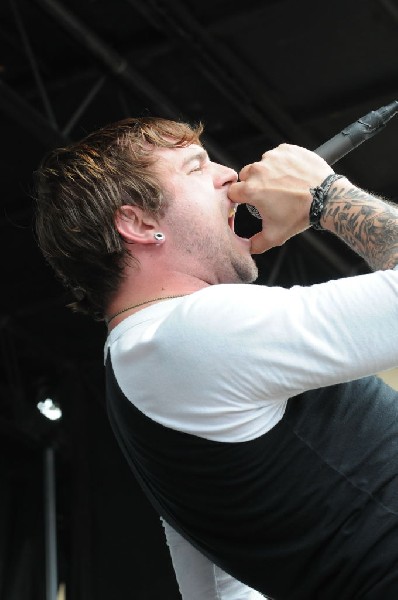 Norma Jean on the Route 66 Stage, Warped Tour, Verizon Wireless Amphitheate