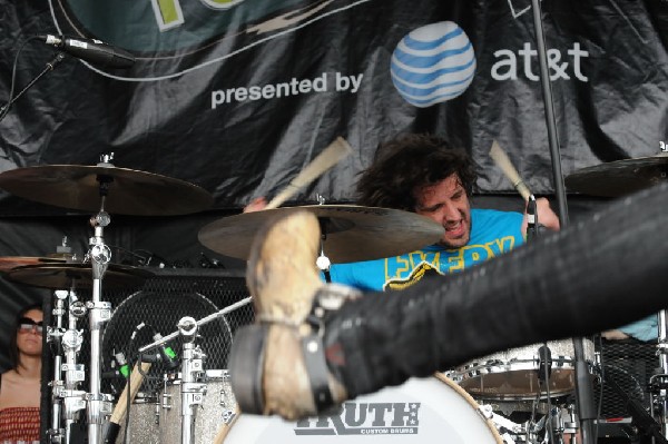 Norma Jean on the Route 66 Stage, Warped Tour, Verizon Wireless Amphitheate