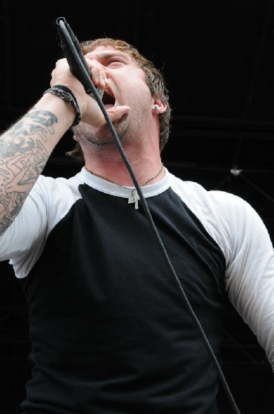 Norma Jean on the Route 66 Stage, Warped Tour, Verizon Wireless Amphitheate