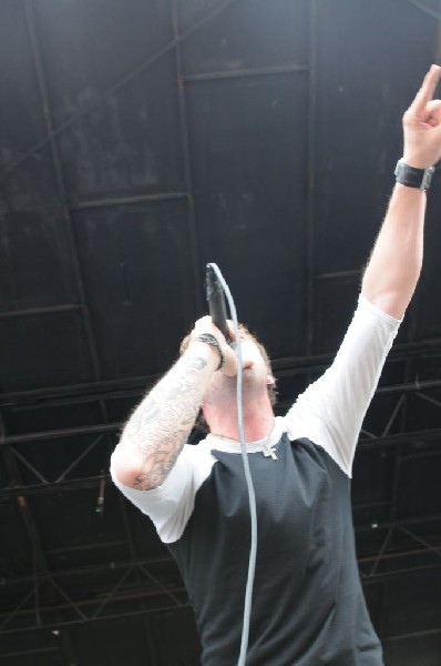 Norma Jean on the Route 66 Stage, Warped Tour, Verizon Wireless Amphitheate