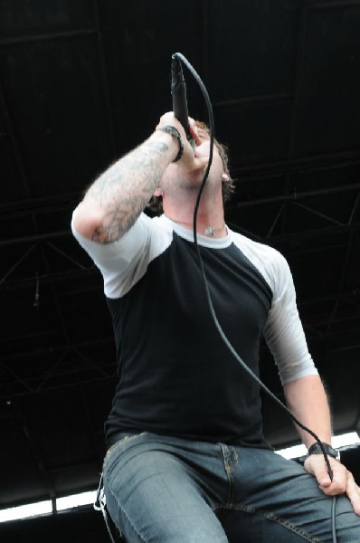 Norma Jean on the Route 66 Stage, Warped Tour, Verizon Wireless Amphitheate
