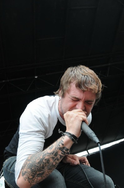 Norma Jean on the Route 66 Stage, Warped Tour, Verizon Wireless Amphitheate