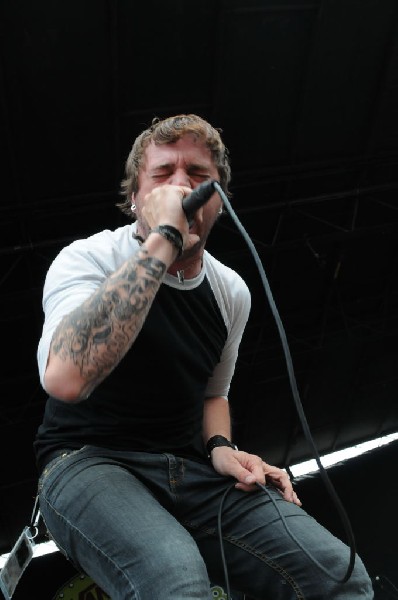 Norma Jean on the Route 66 Stage, Warped Tour, Verizon Wireless Amphitheate
