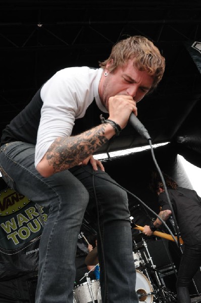 Norma Jean on the Route 66 Stage, Warped Tour, Verizon Wireless Amphitheate