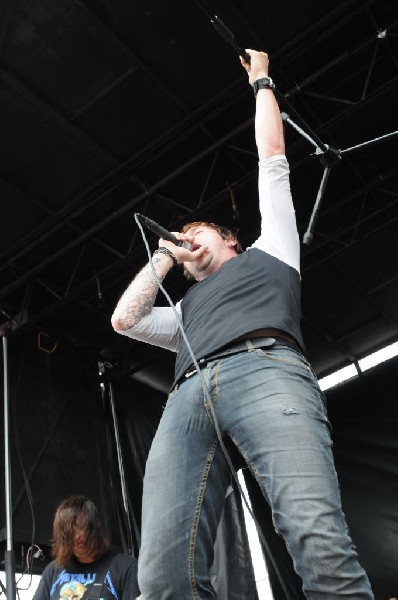 Norma Jean on the Route 66 Stage, Warped Tour, Verizon Wireless Amphitheate