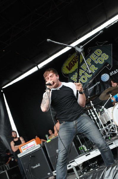 Norma Jean on the Route 66 Stage, Warped Tour, Verizon Wireless Amphitheate