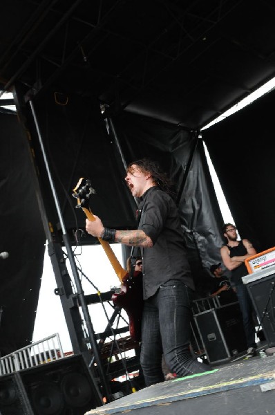 Norma Jean on the Route 66 Stage, Warped Tour, Verizon Wireless Amphitheate